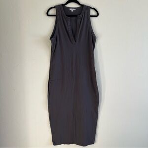 Standard James Perse Gray Sleeveless Tank Dress - Size 4
